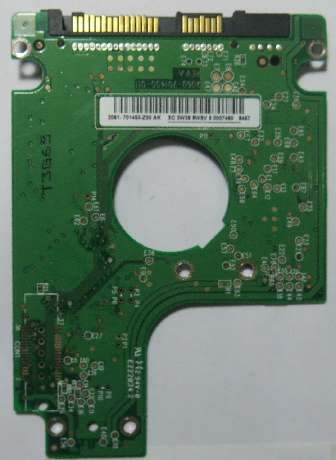 WESTERN DIGITAL WD800BEVS-75RST0 2060-701450-011 PCB