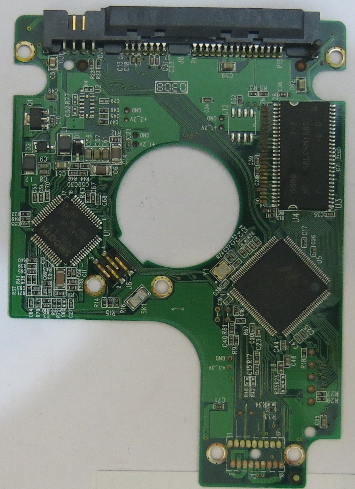 WESTERN DIGITAL WD800BEVS-75RST0 2060-701450-011 REV A PCB