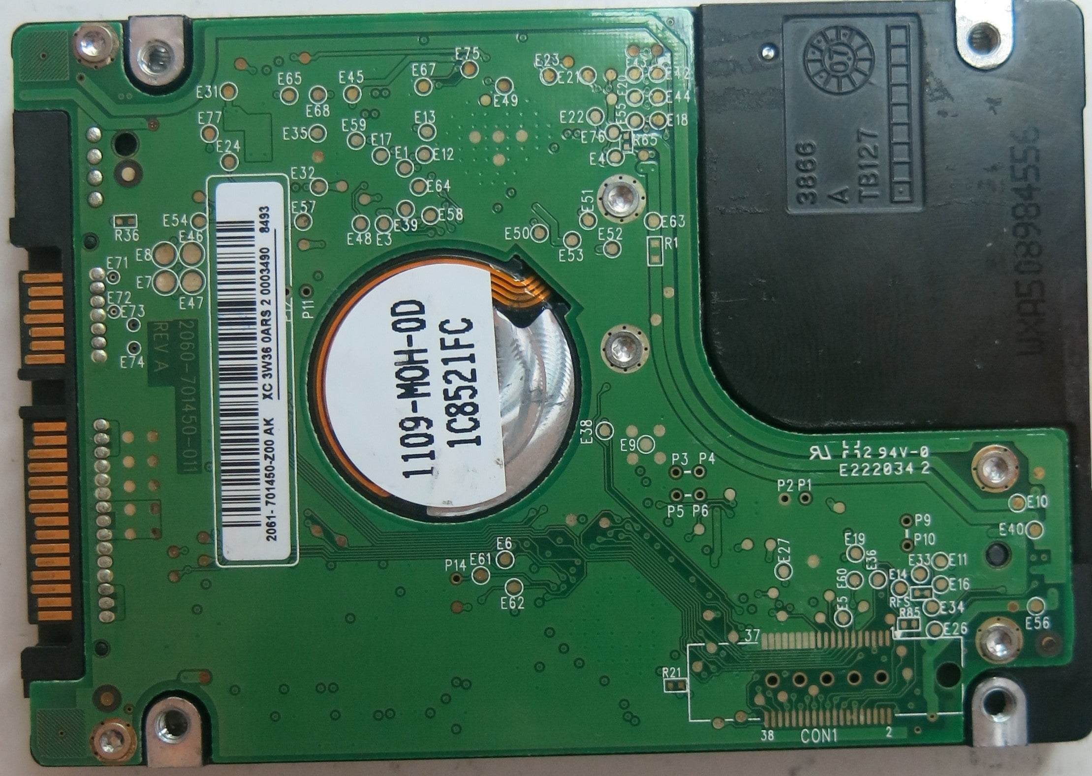 WESTERN DIGITAL WD800BEVS-75RST0 DCM FAYTJANB 80GB
