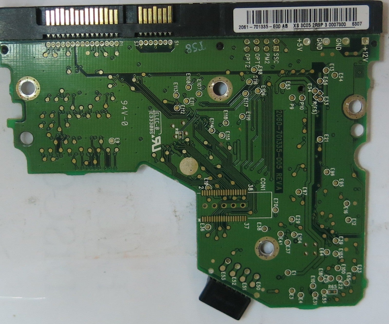 WESTERN DIGITAL WD800JD'22LSA0,  PCB