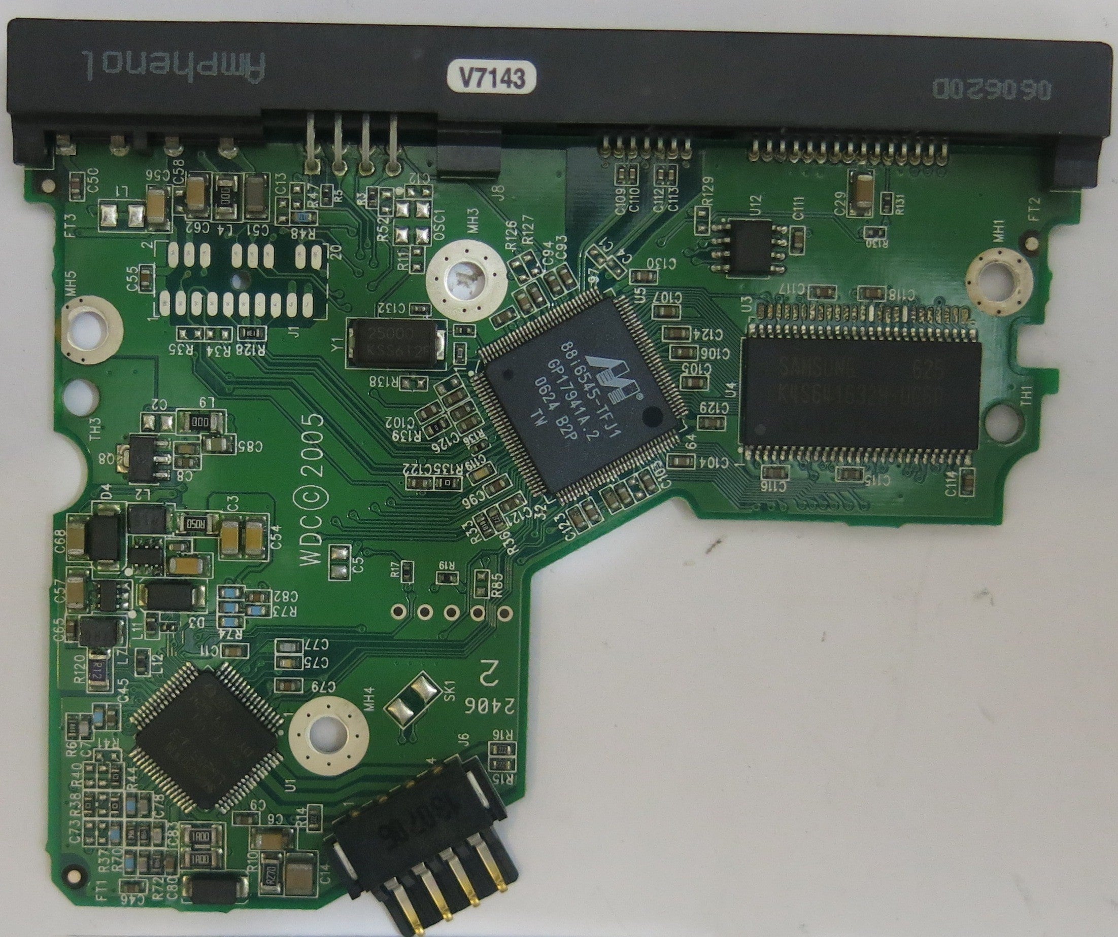 WESTERN DIGITAL WD800JD-60LSA0 2060-701335-005 REV A PCB