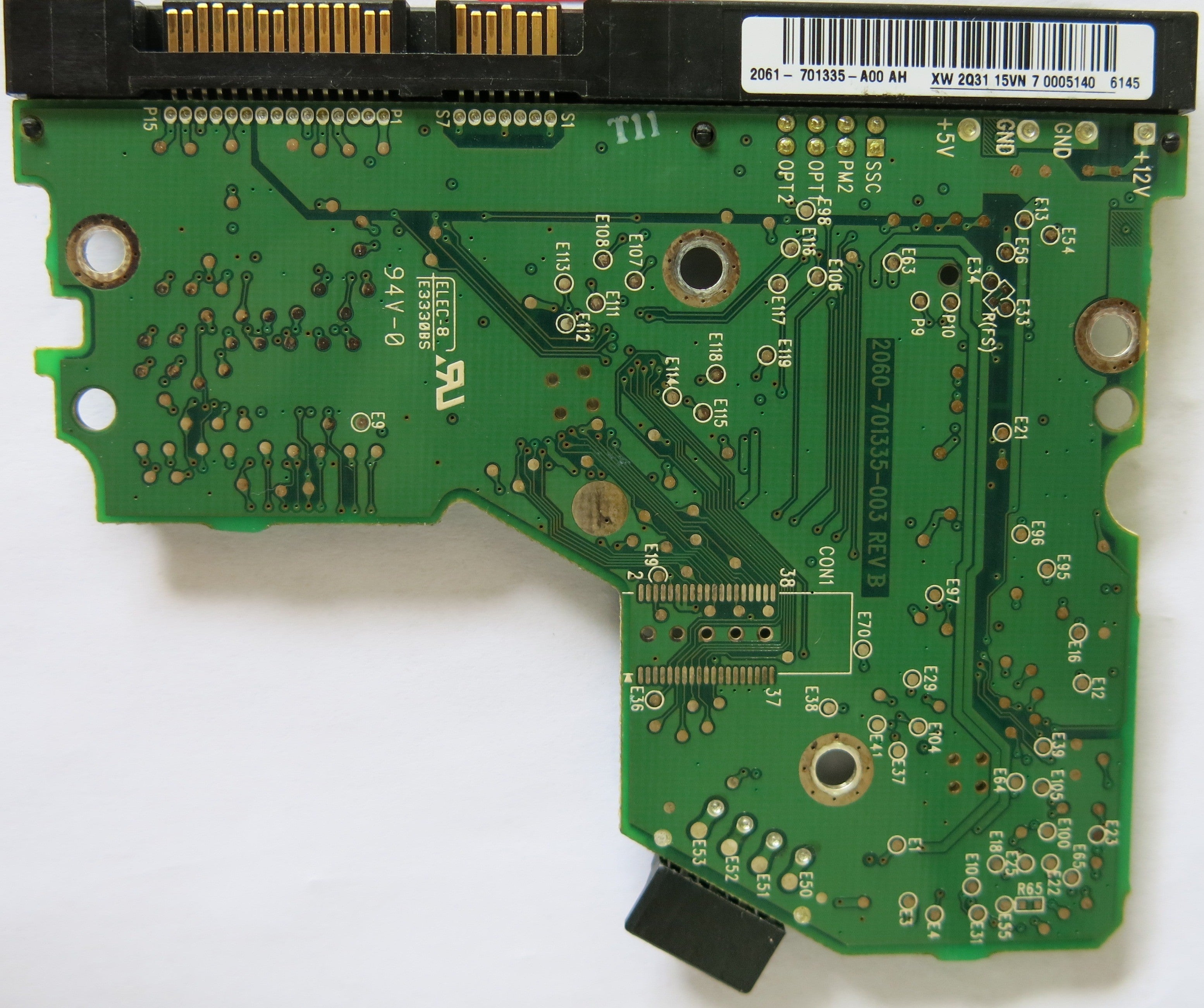 WESTERN DIGITAL WD800JD-60LSA0  PCB 2060-701335-003 REV B DCM DSBHYTJAH