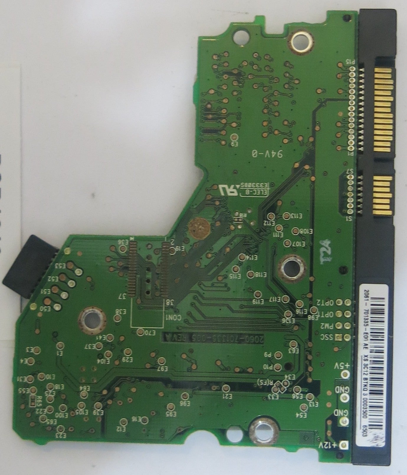 WESTERN DIGITAL WD800JD-60LSA0 PCB 2060-701335-005 REV A