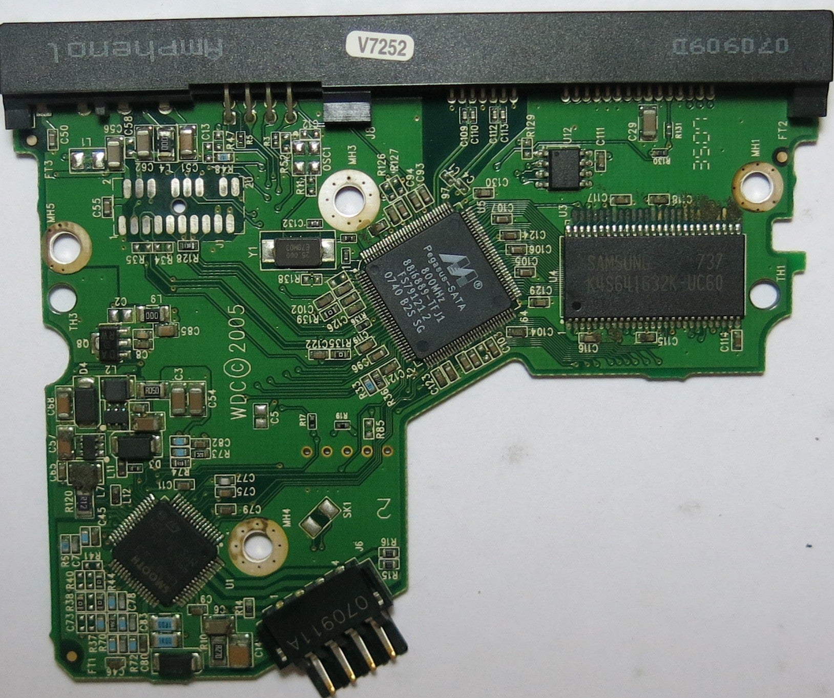 WESTERN DIGITAL WD800JD'60LSA5, DCM 2060-701335-005 REV A,  PCB