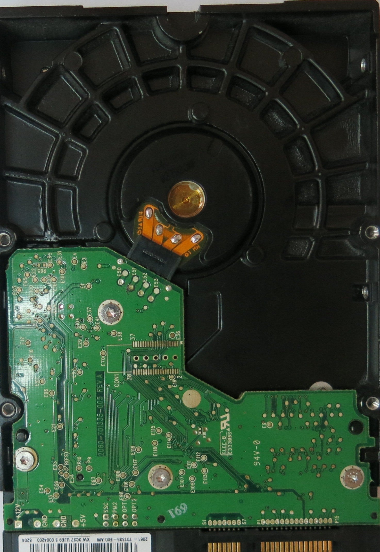 WD800JD'60LSA5 PCB: 2060-701335-005 REV A SERIAL WMAM9XM22836 DCM HSBANTJCA FW HSBANTJCA   80,GB