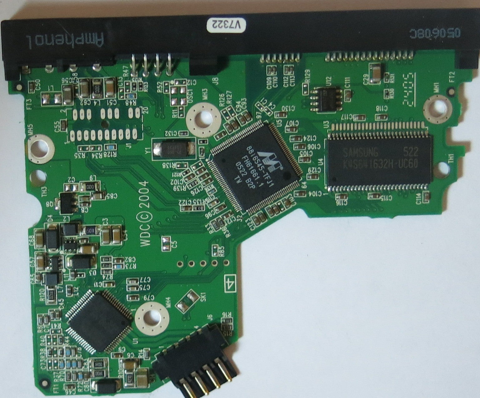 WESTERN DIGITAL WD800JD-75LSA0,  PCB