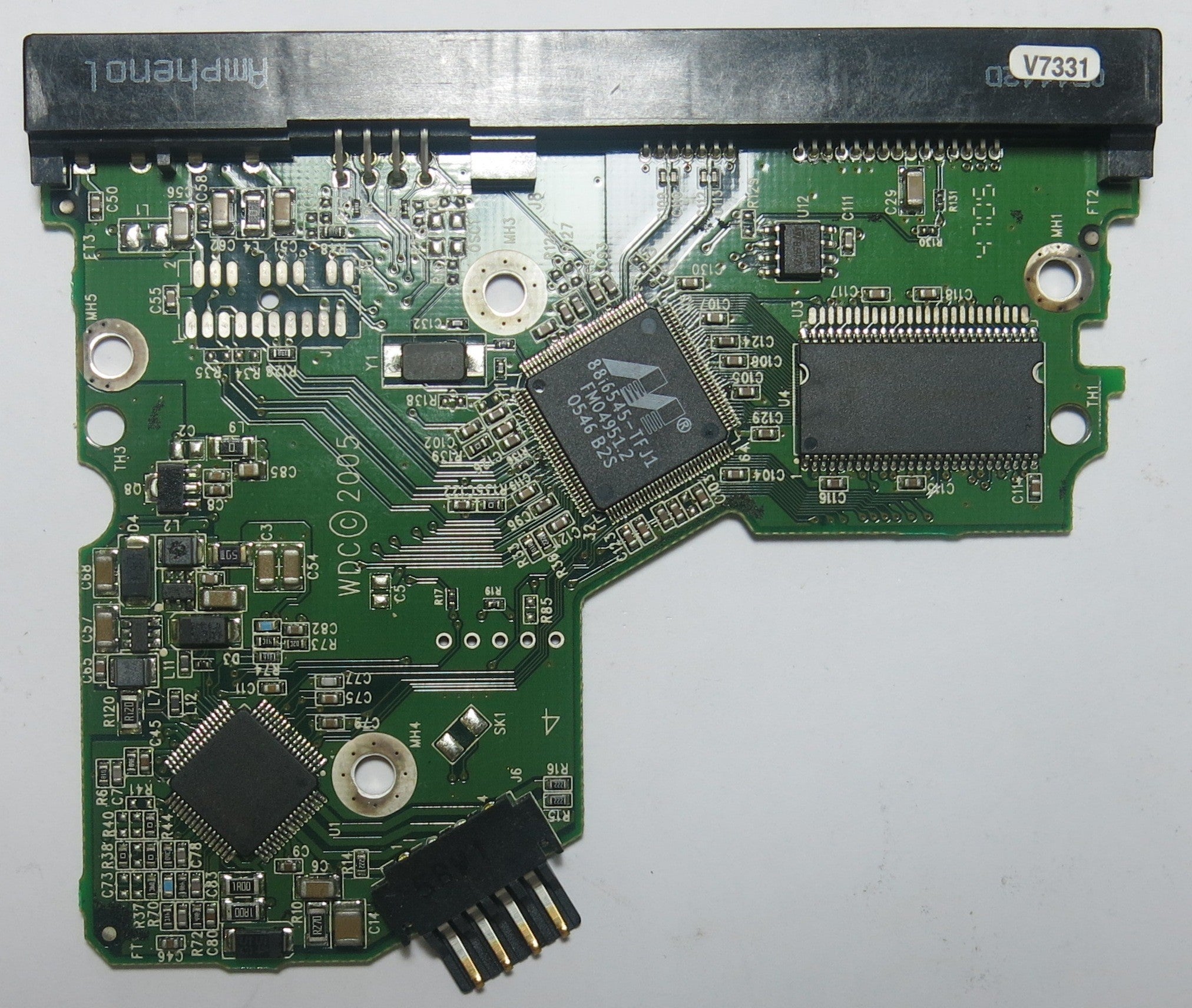 WESTERN DIGITAL WD800JD-75MSA1 2060-701335-003 REV B PCB LABEL