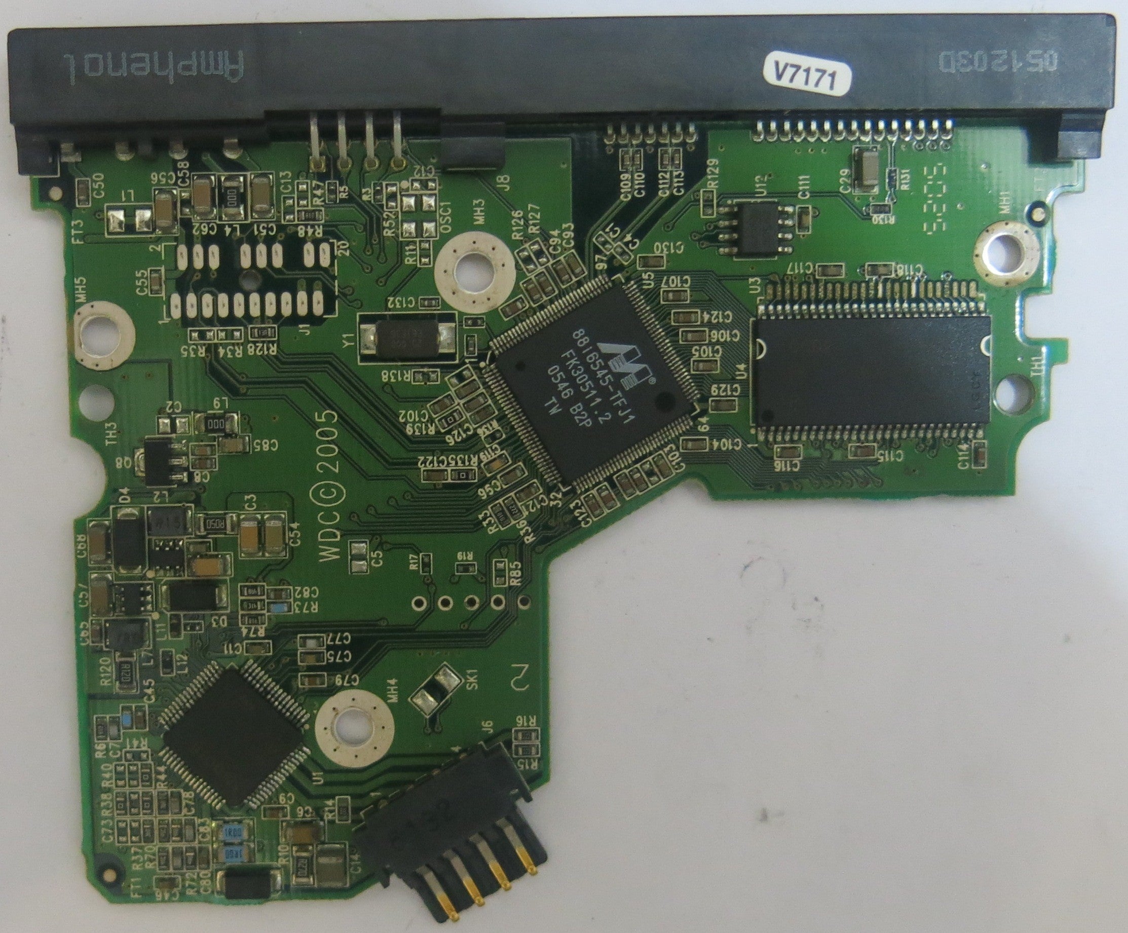 WESTERN DIGITAL WD800JD-75MSA1 2060-701335-005 REV A PCB