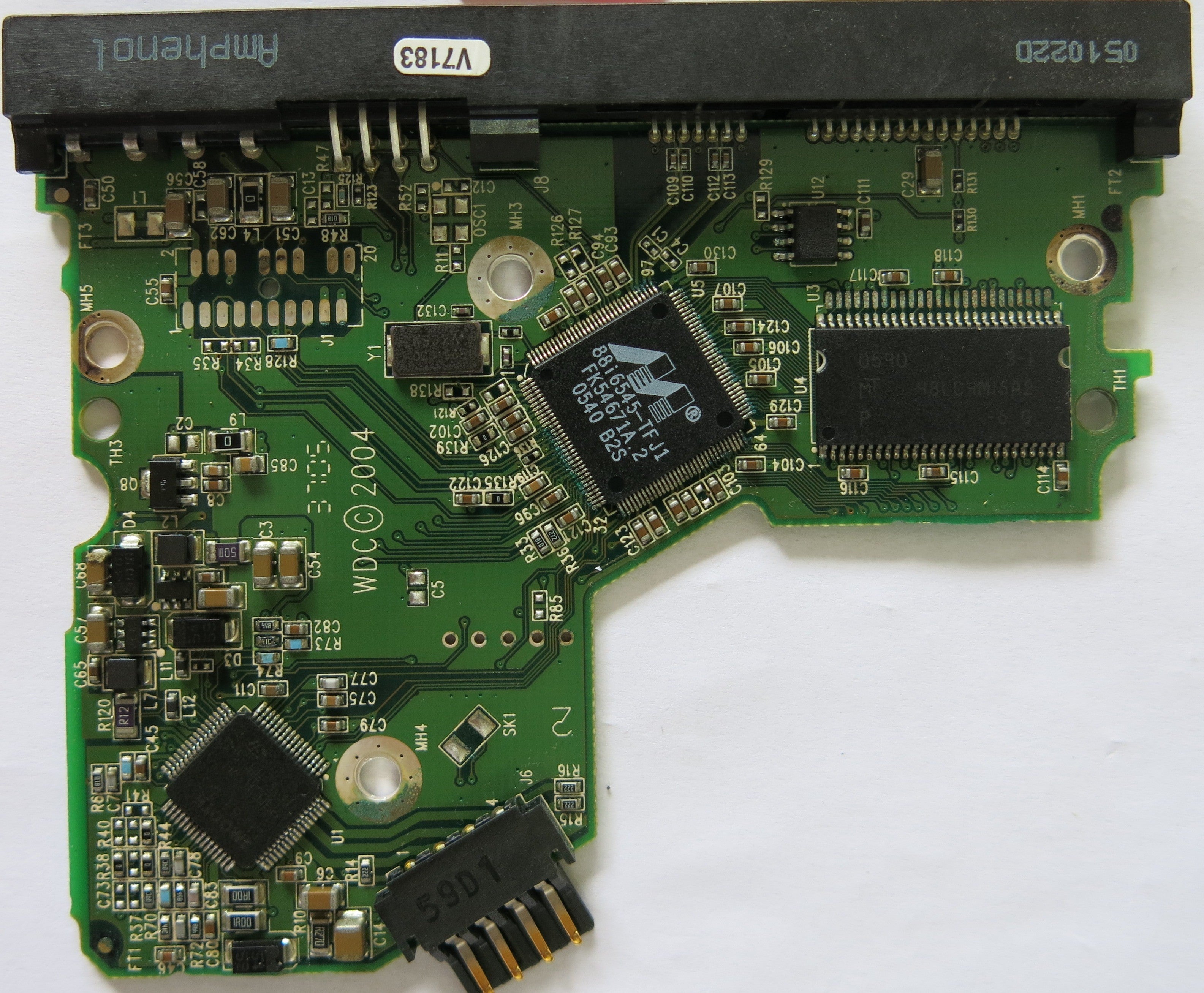 WESTERN DIGITAL WD800JD-75MSA1 PCB 2060-701335-003 REV B