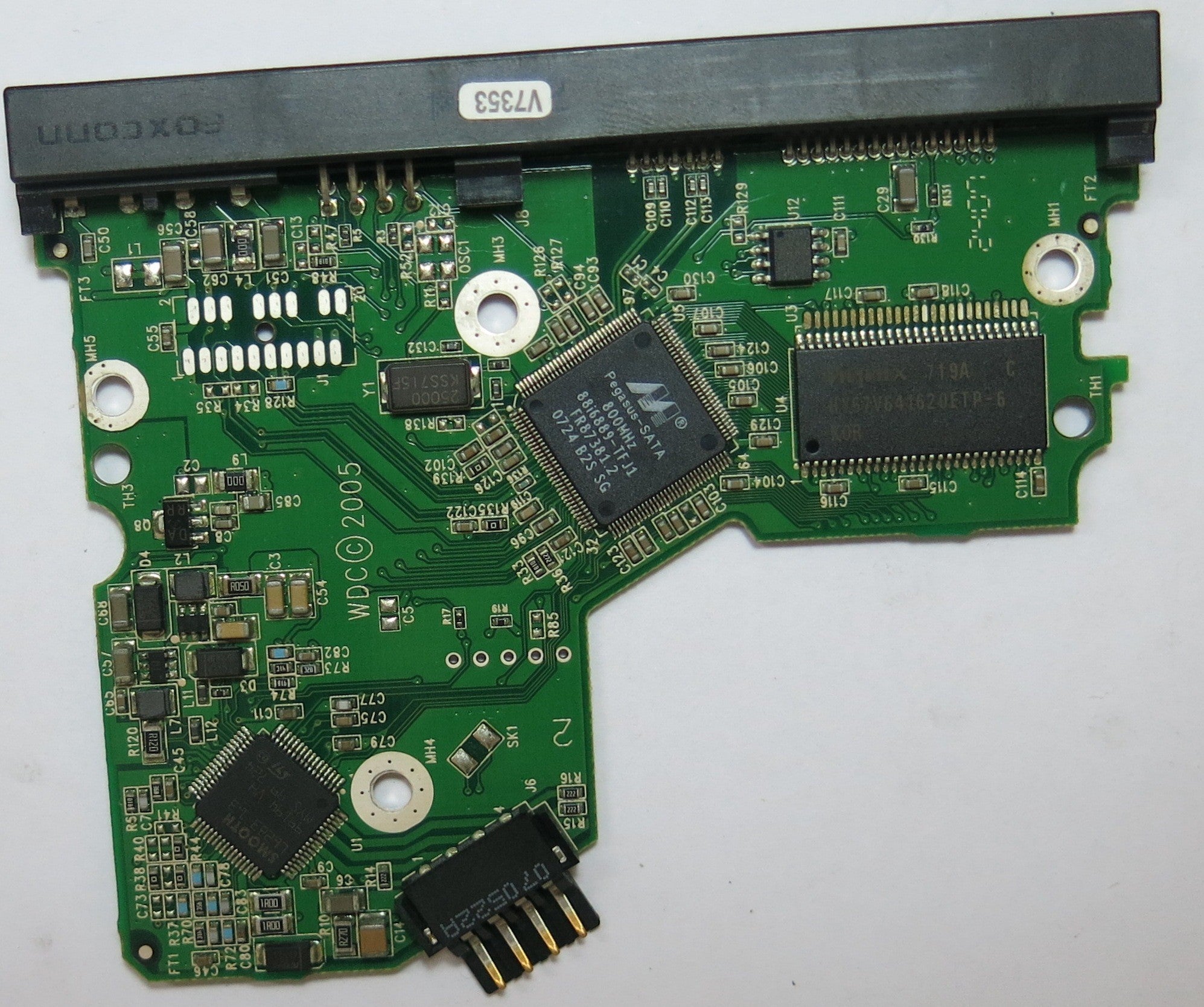 WESTERN DIGITAL WD800JD-75MSA3, DCM 2060-701335-005 REV A,  PCB