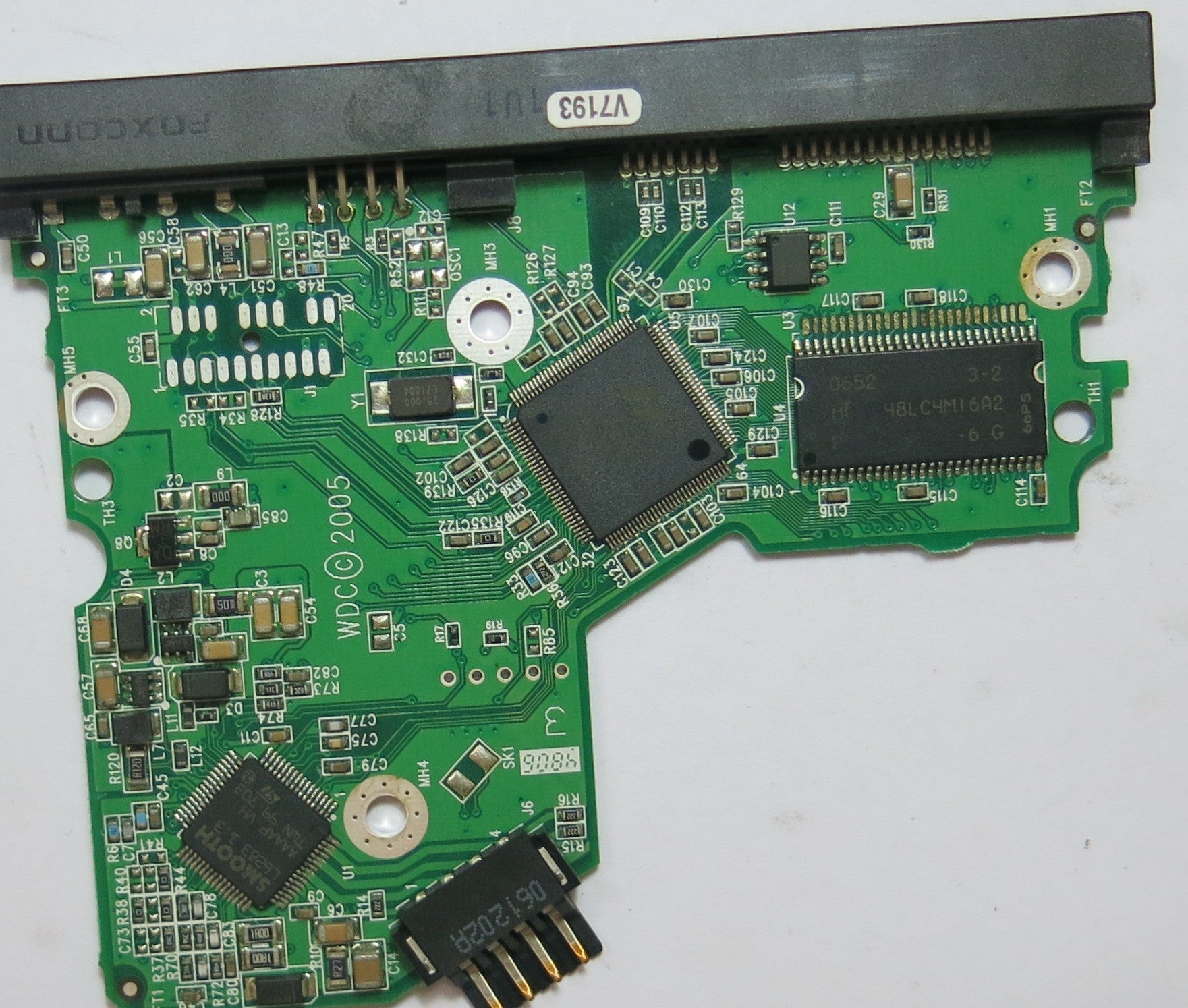WESTERN DIGITAL WD800JD-75MSA3, DCM 2060-701335-005 REV A,  PCB