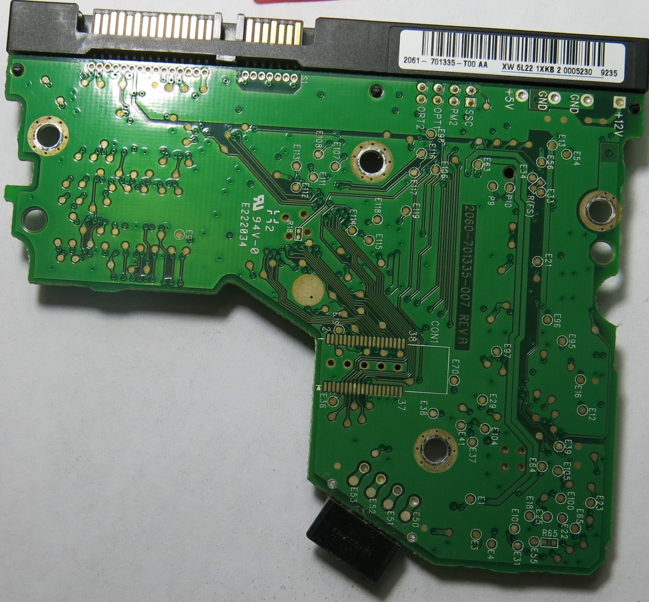 WESTERN DIGITAL WD800JD-75MSA3 DCM DBCHNTJCH 2060-701335-007 REV A