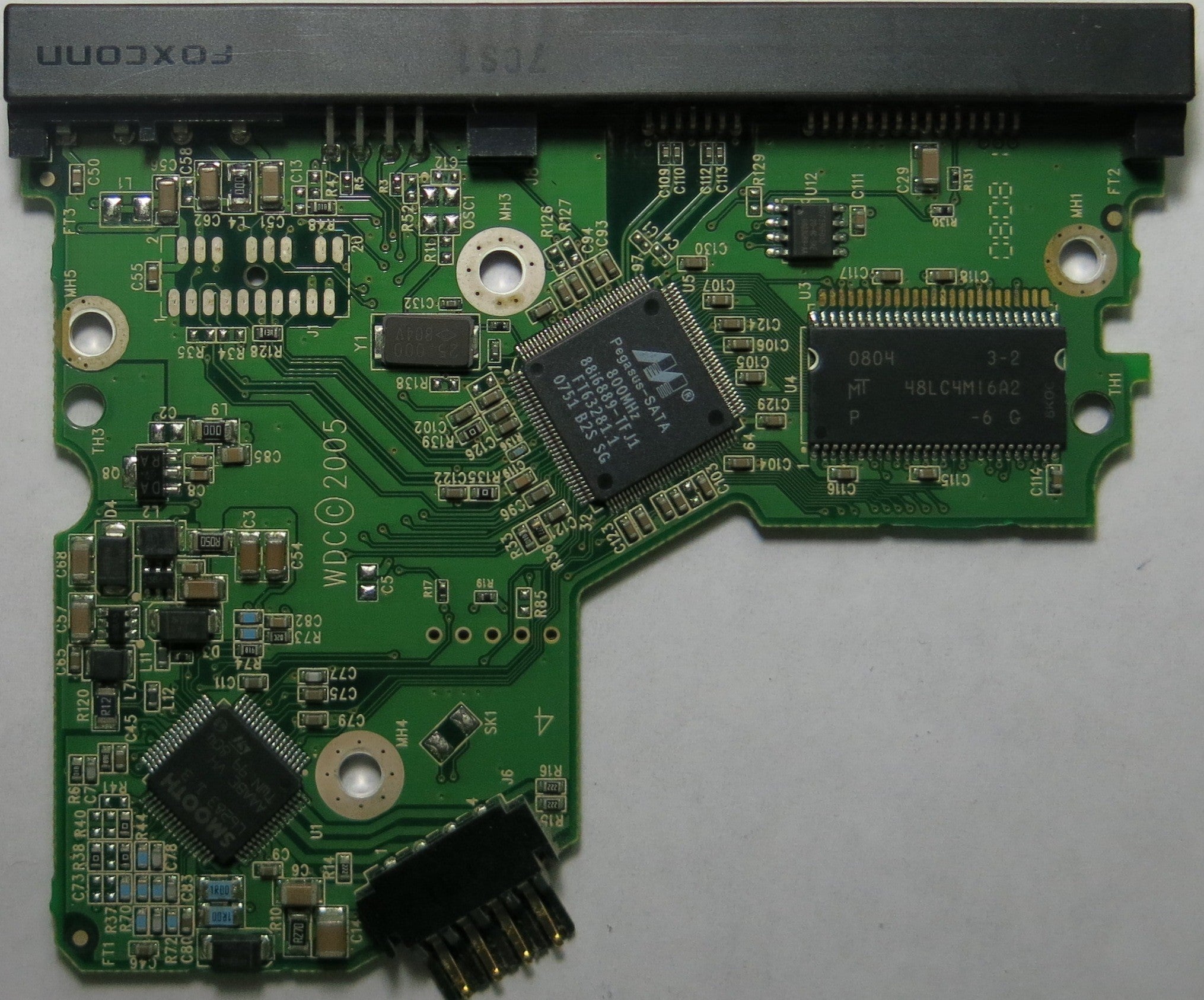 WESTERN DIGITAL WD800JD-75MSA3 DCM HSBANTJCH 2060-701335-005 REV A PCB