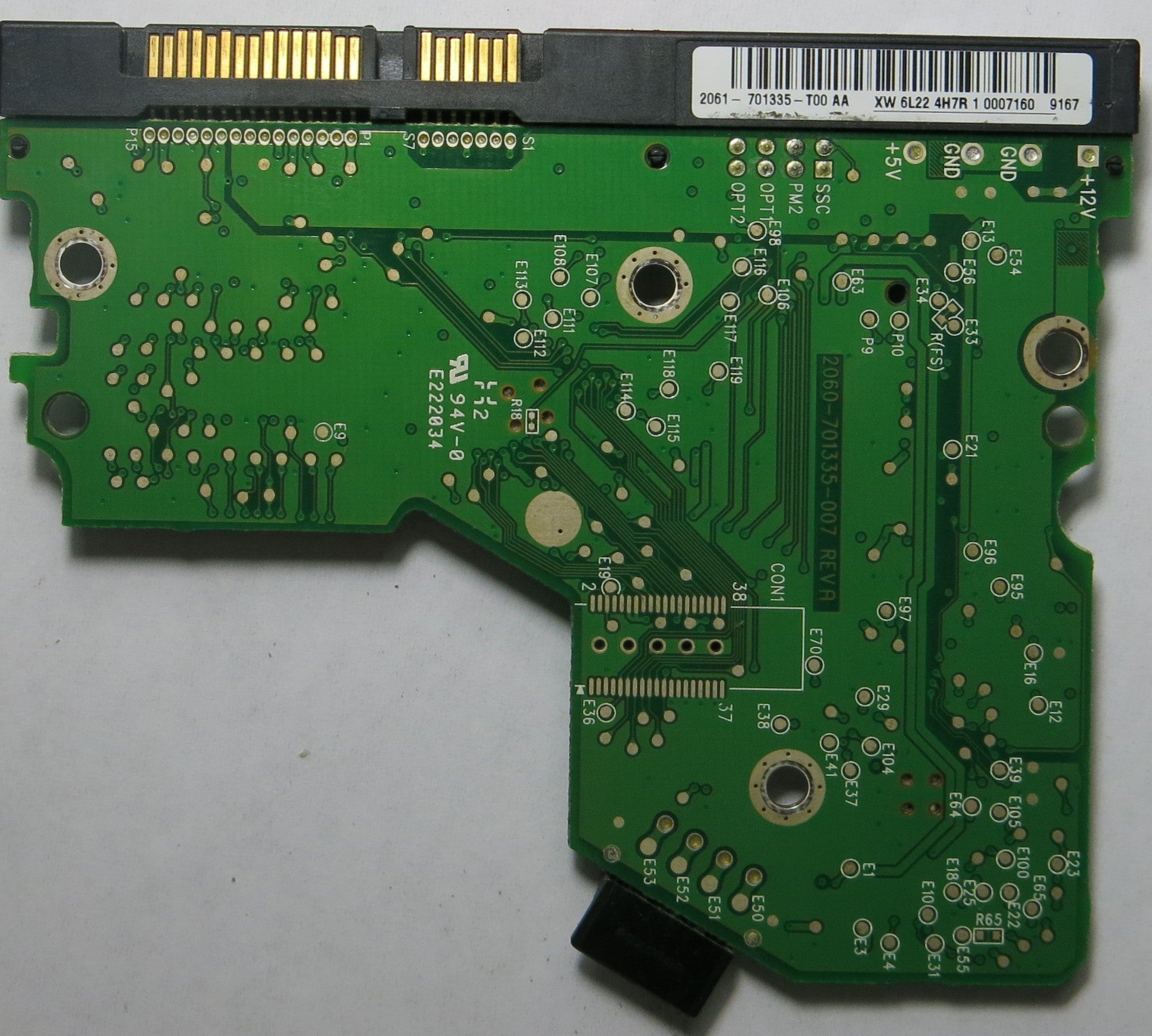 WESTERN DIGITAL WD800JD-75MSA3 DCM HSBHNTJCH 2060-701335-007 REV A