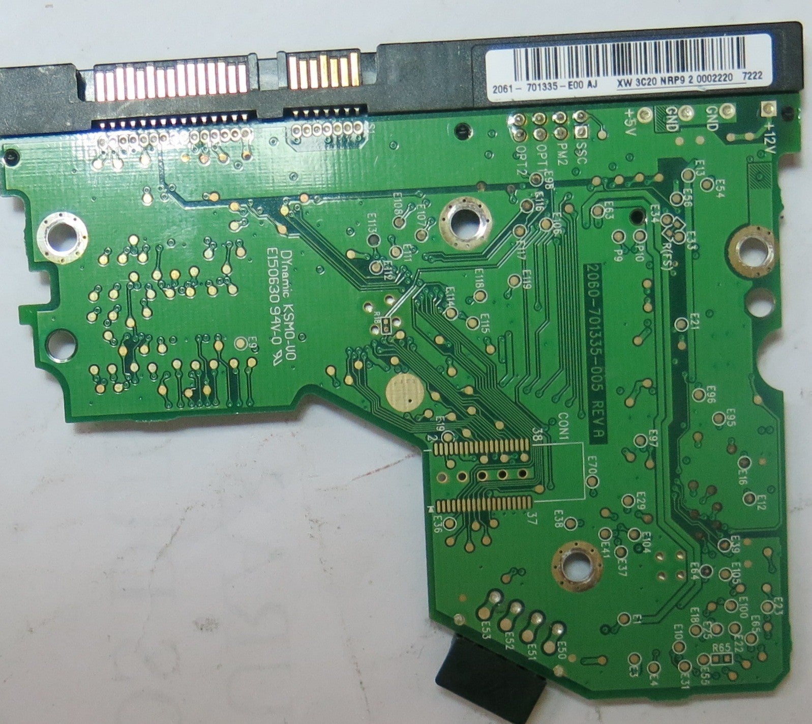 WESTERN DIGITAL WD800JD-75MSA3,  PCB