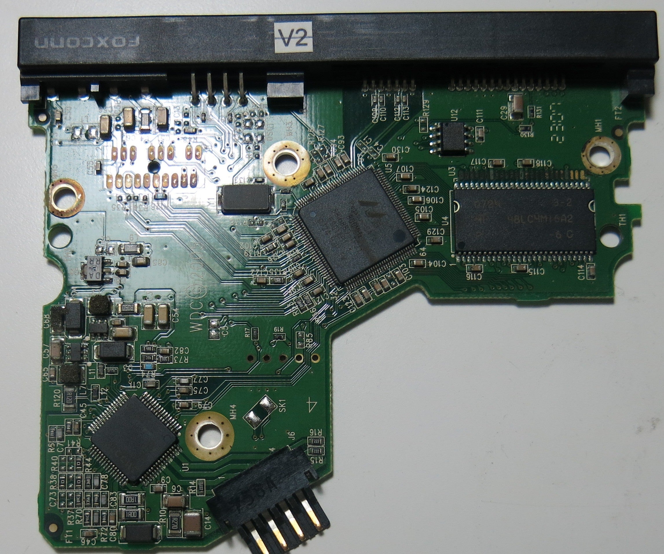 WESTERN DIGITAL WD800JD-75MSA3,  PCB