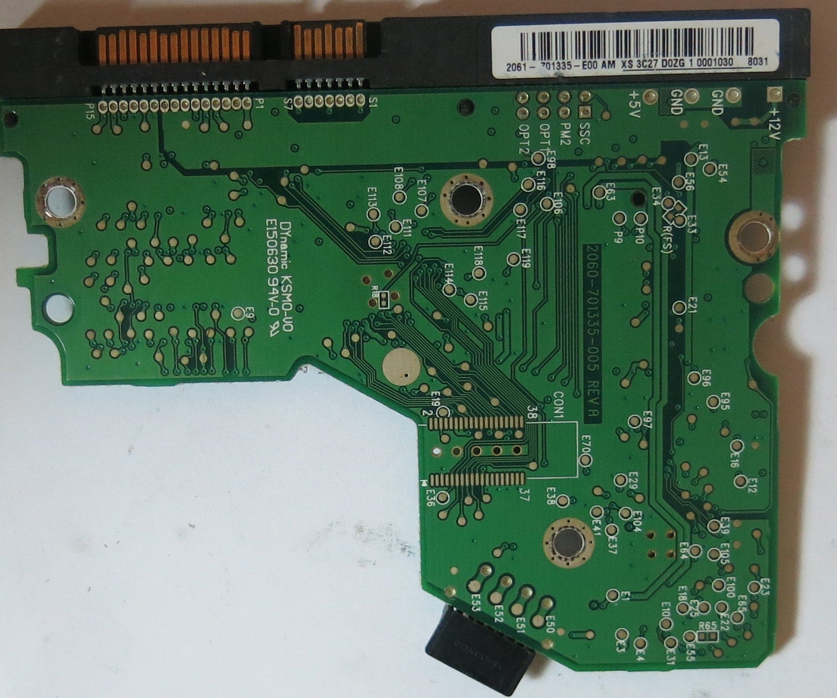 WESTERN DIGITAL WD800JD-75MSA3,  PCB