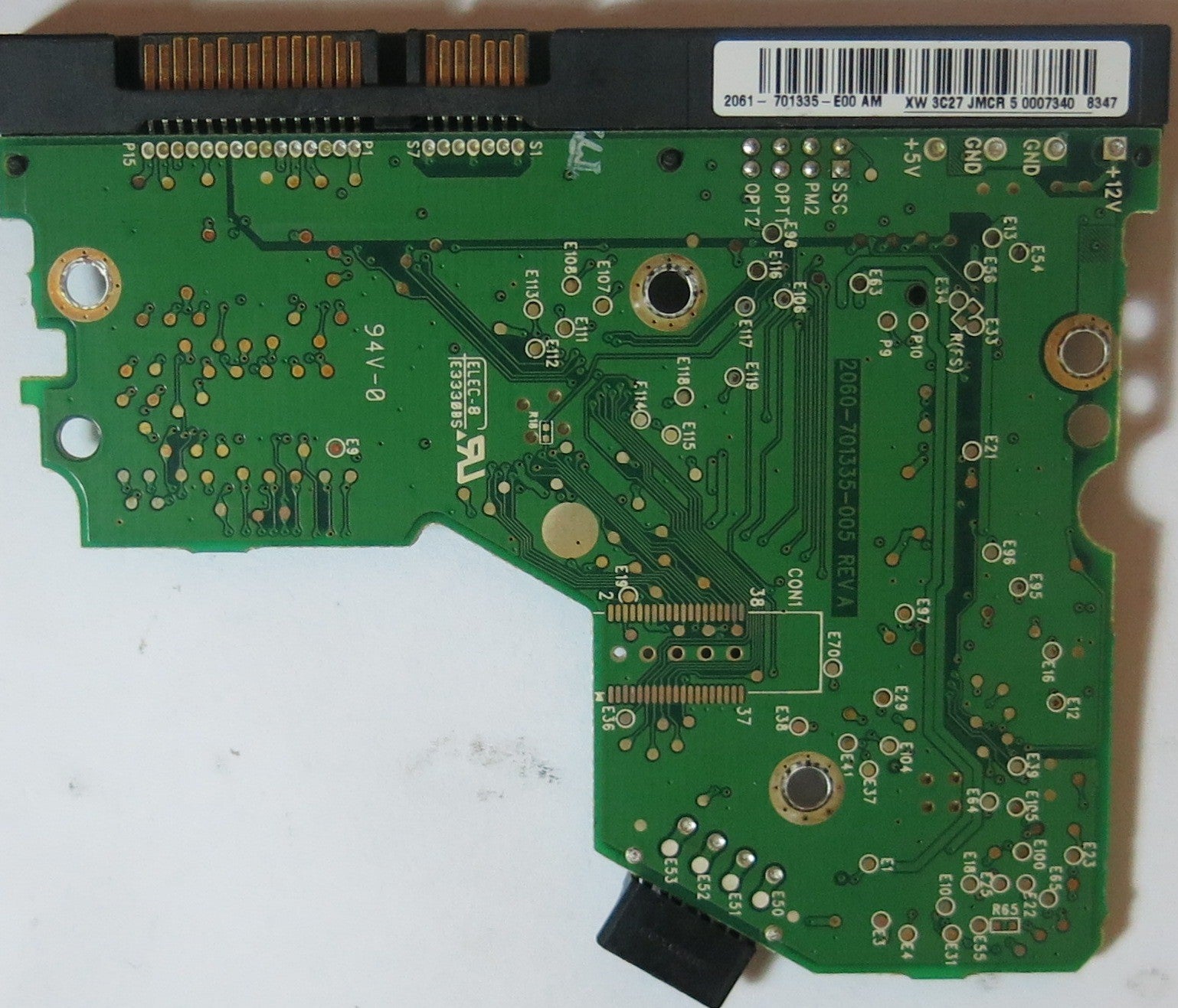 WESTERN DIGITAL WD800JD-75MSA3,  PCB