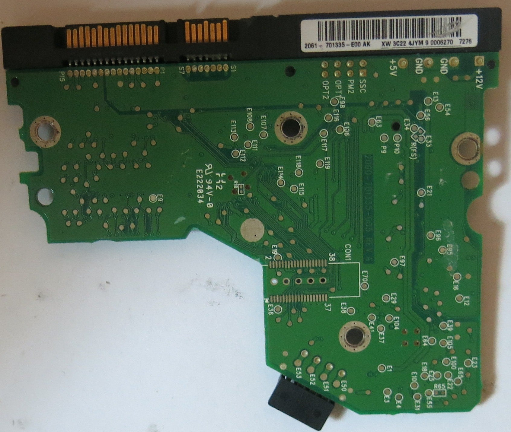 WESTERN DIGITAL WD800JD-75MSA3,  PCB
