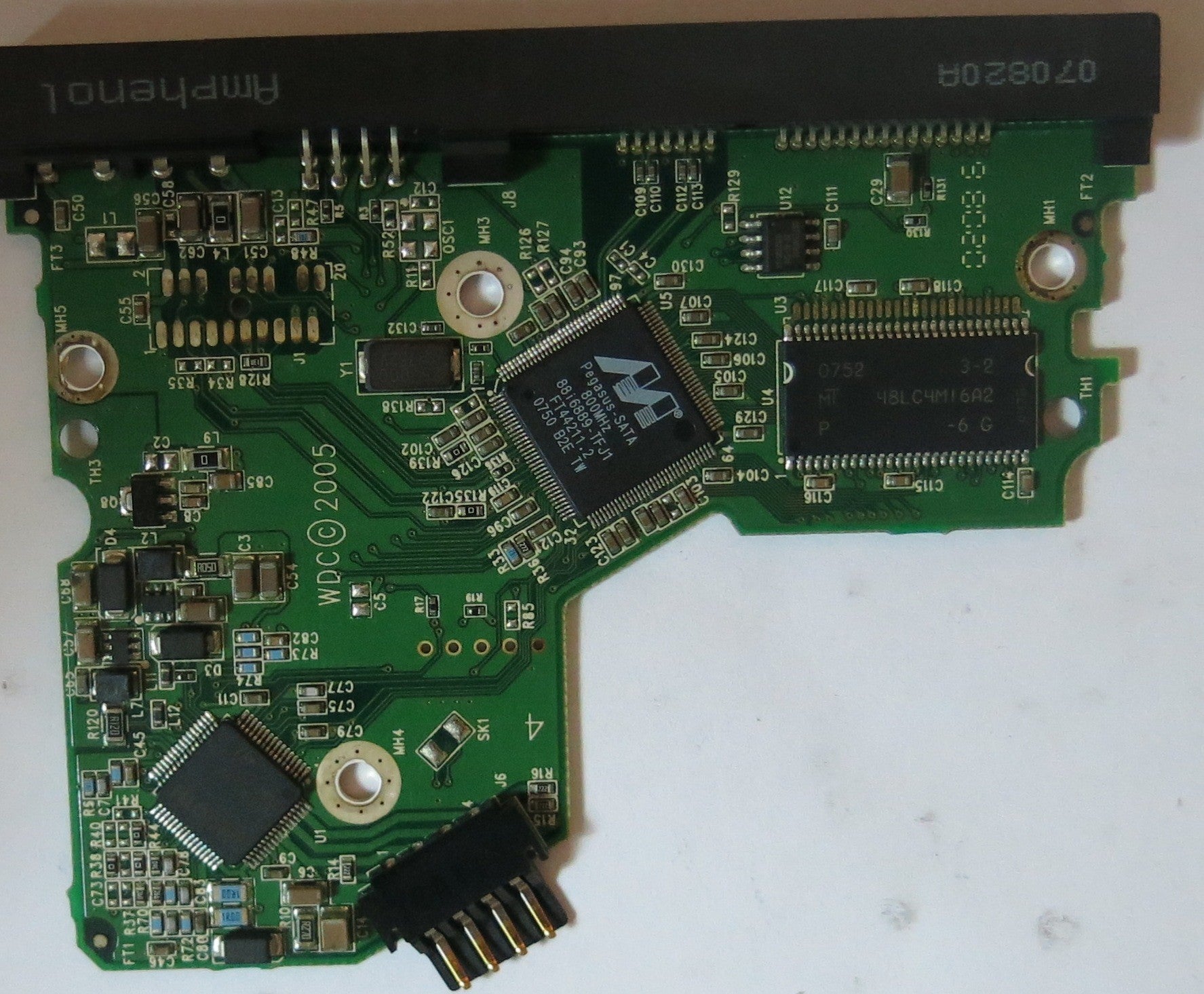 WESTERN DIGITAL WD800JD-75MSA3,  PCB