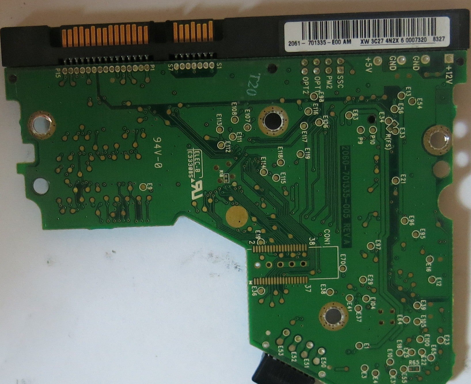 WESTERN DIGITAL WD800JD-75MSA3,  PCB