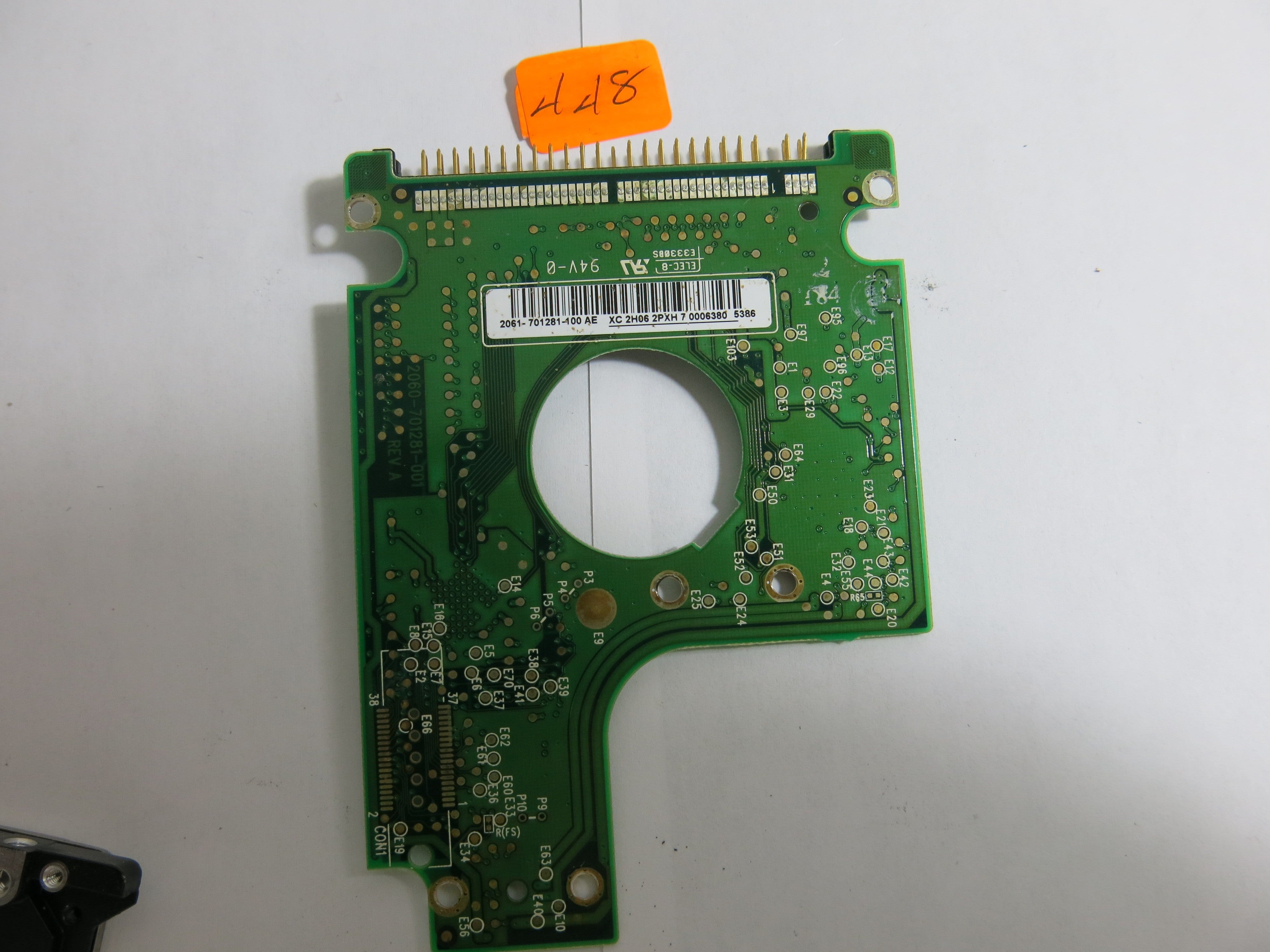 WESTERN DIGITAL WD800UE-00HCT0 2060-701281-001 REV A PCB