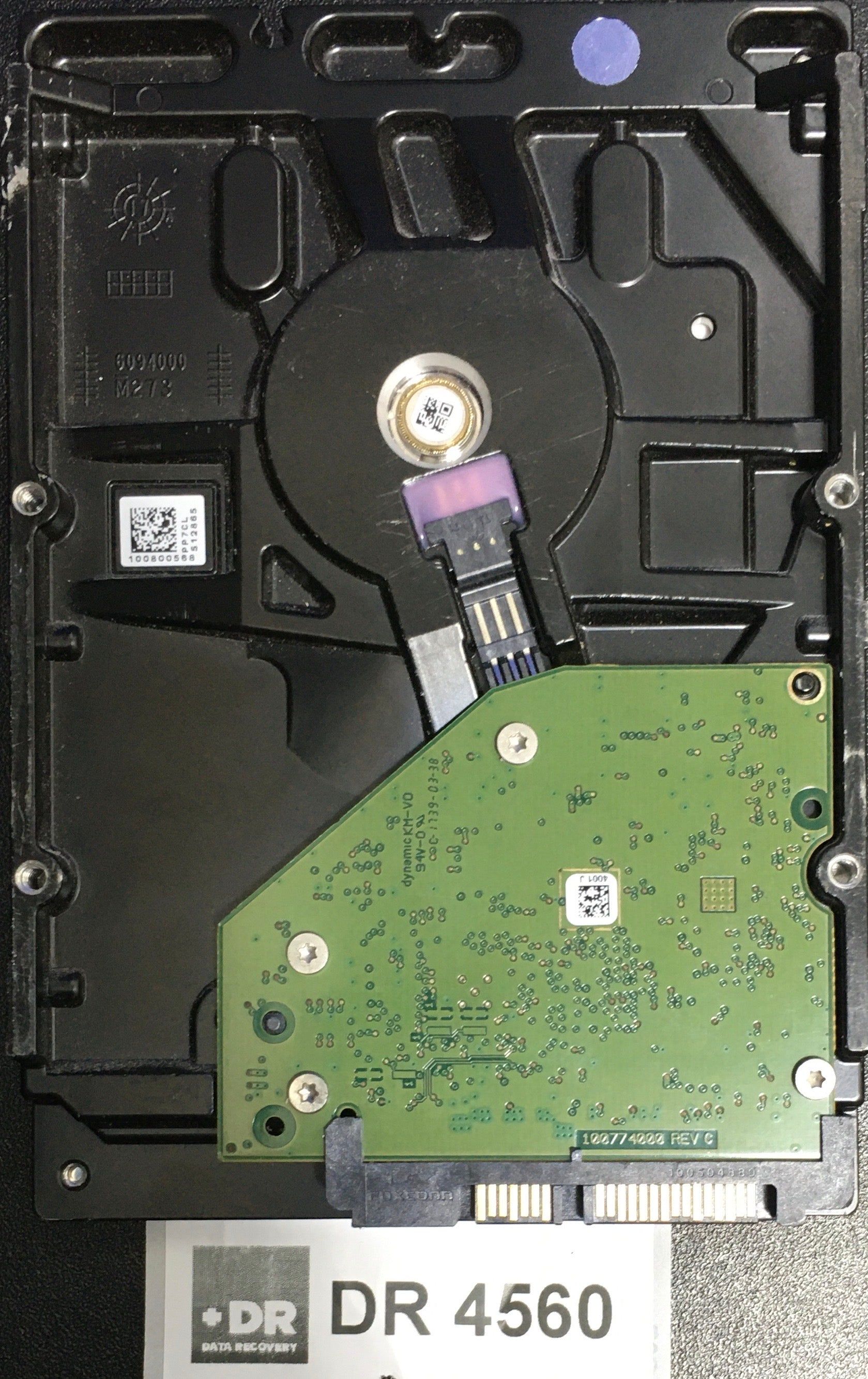 Z9C44EEW,  P/N: 1SD102'500,  FW: SC11,  Serial: Z9C44EEW,  10000GB 3.5  PCB:- REV A